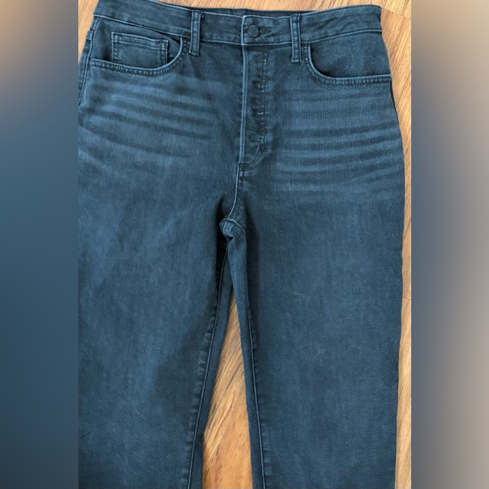 Joe’s Black The OG Straight Ankle Avery Woman’s Jeans Size 30 Raw Hem Button Fly - Picture 4 of 8